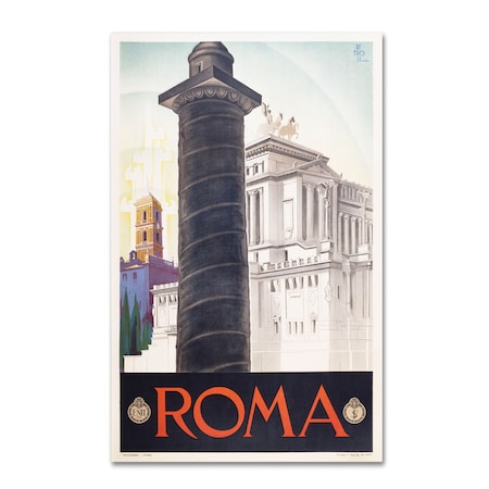 'Roma' Canvas Art,30x47